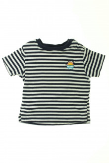 vetement enfants occasion Tee-shirt rayé manches courtes Zara 4 ans Zara 