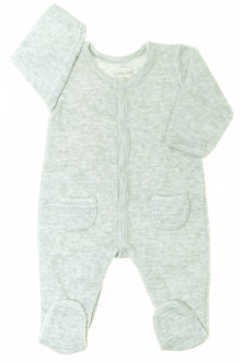 Habit d’occasion pour bébé Pyjama/Dors-bien en velours Absorba 1 mois Absorba 