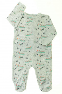 Habit de bébé d’occasion Pyjama/Dors-bien en velours 