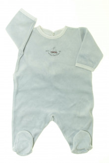 vetements d occasion bébé Pyjama/Dors-bien en velours  Petit Bateau 3 mois Petit Bateau 