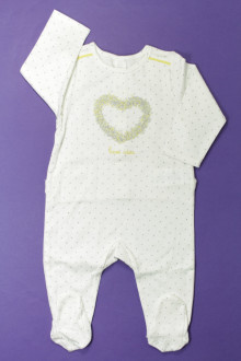 habits bébé Pyjama/Dors-bien en coton à pois Obaïbi 6 mois Obaïbi 