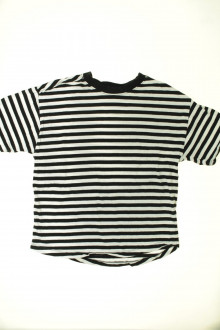 vêtement enfant occasion Tee-shirt rayé manches courtes Zara 9 ans Zara 