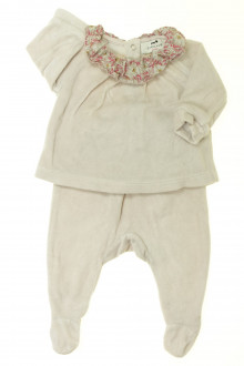 Habits pour bébé Pyjama en velours Cyrillus 1 mois Cyrillus 