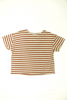 vetement enfant occasion Tee-shirt rayé manches courtes Zara 8 ans Zara 