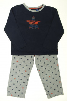 vetement d occasion enfant Pyjama en coton étoilé Okaïdi 4 ans Okaïdi 