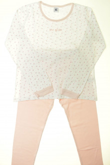 vêtements enfants occasion Pyjama en coton fleuri Petit Bateau 10 ans Petit Bateau 