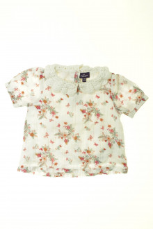 vetement d'occasion enfants Blouse fleurie manches courtes Sergent Major 3 ans Sergent Major 