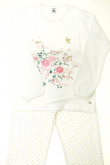 vetement enfant occasion Pyjama en velours fleuri Petit Bateau 12 ans Petit Bateau 