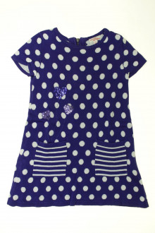 vetement occasion enfants Robe en maille à pois DPAM 4 ans DPAM 