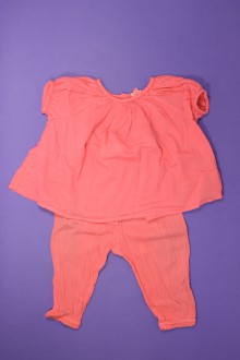 Habits pour bébé Ensemble blouse et pantalon froissé Bonton 18 mois Bonton 