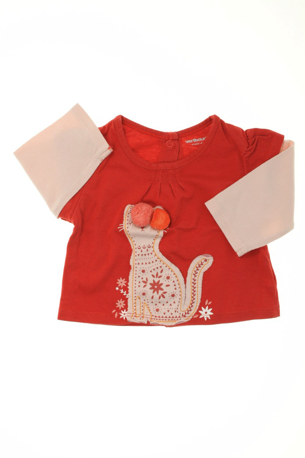 Tee-shirt manches longues "Chat"