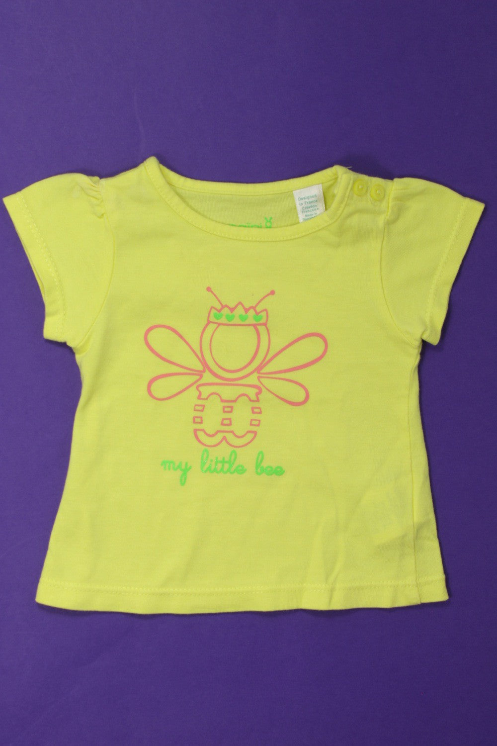 Tee-shirt manches courtes &quot;Abeille&quot;