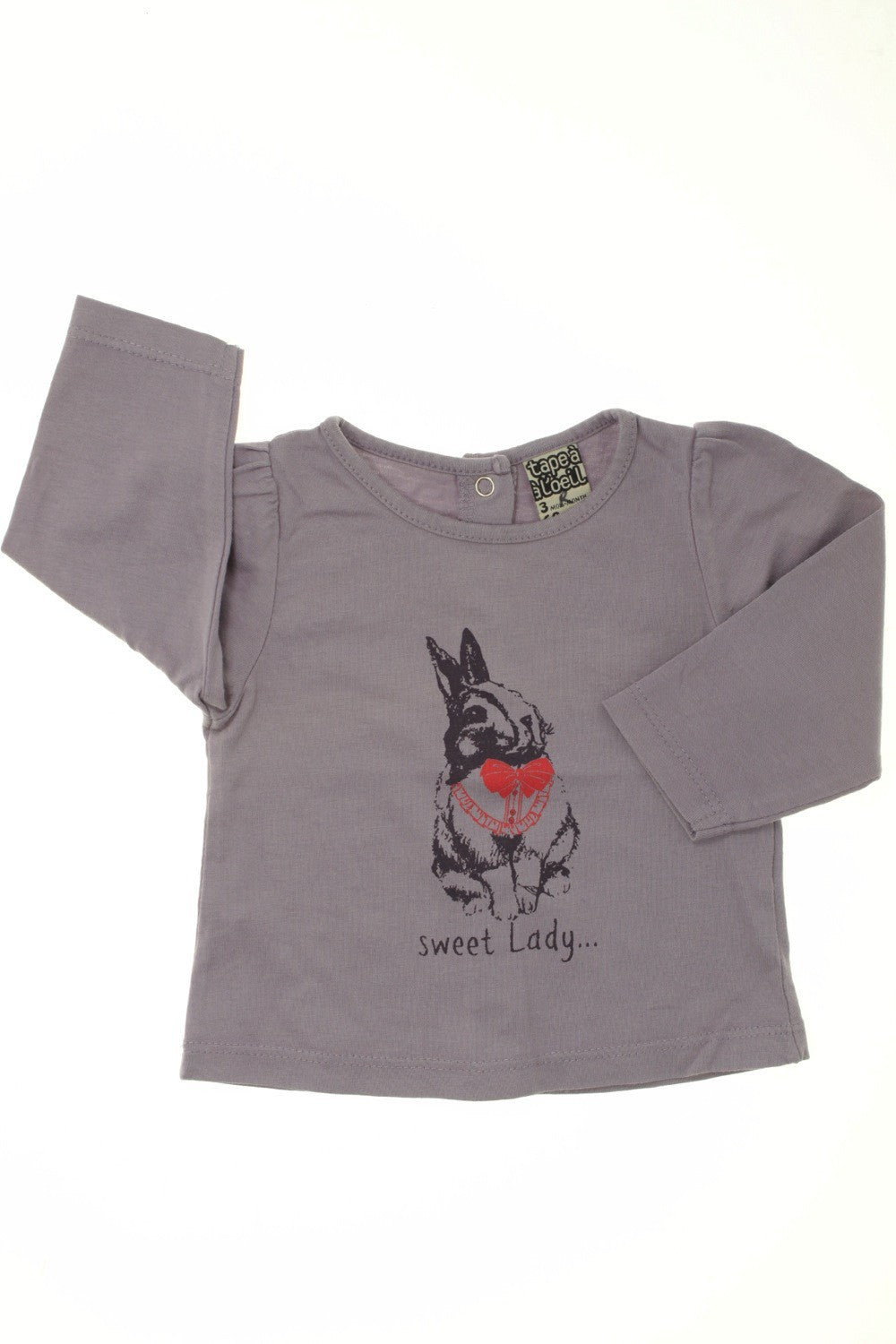 Tee-shirt manches longues &quot;Lapin&quot;