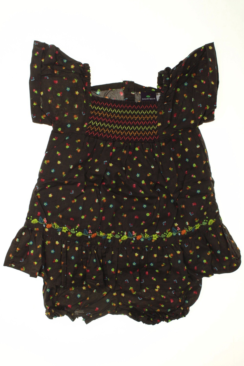 Robe et bloomer "Fruits et fleurs"