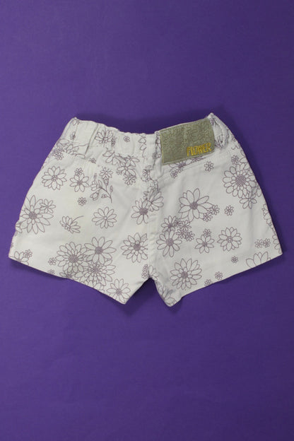 Short fleuri