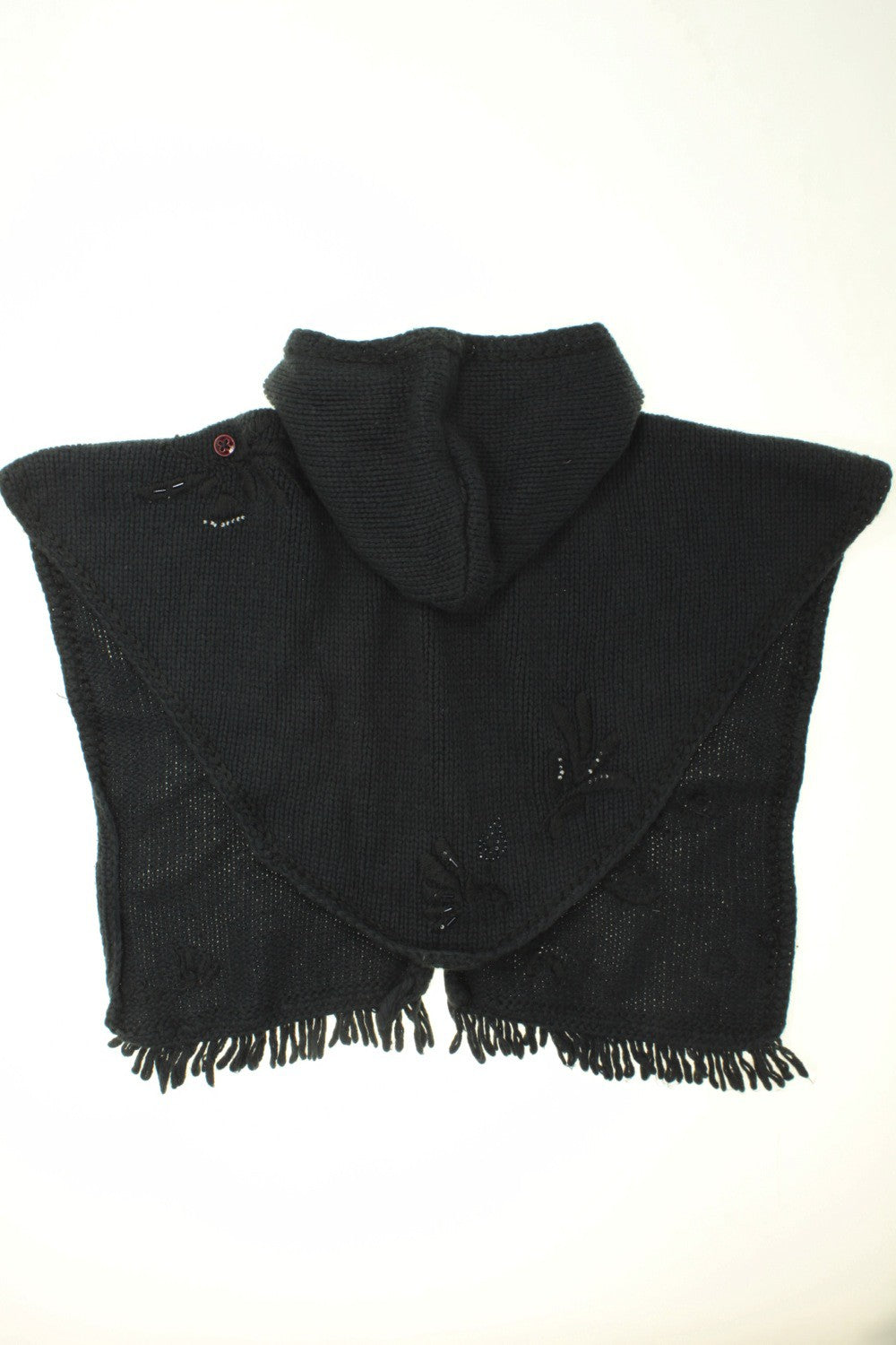 Gilet/cape brodé