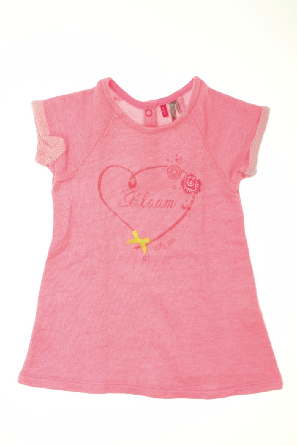 Robe manches courtes "Bloom"