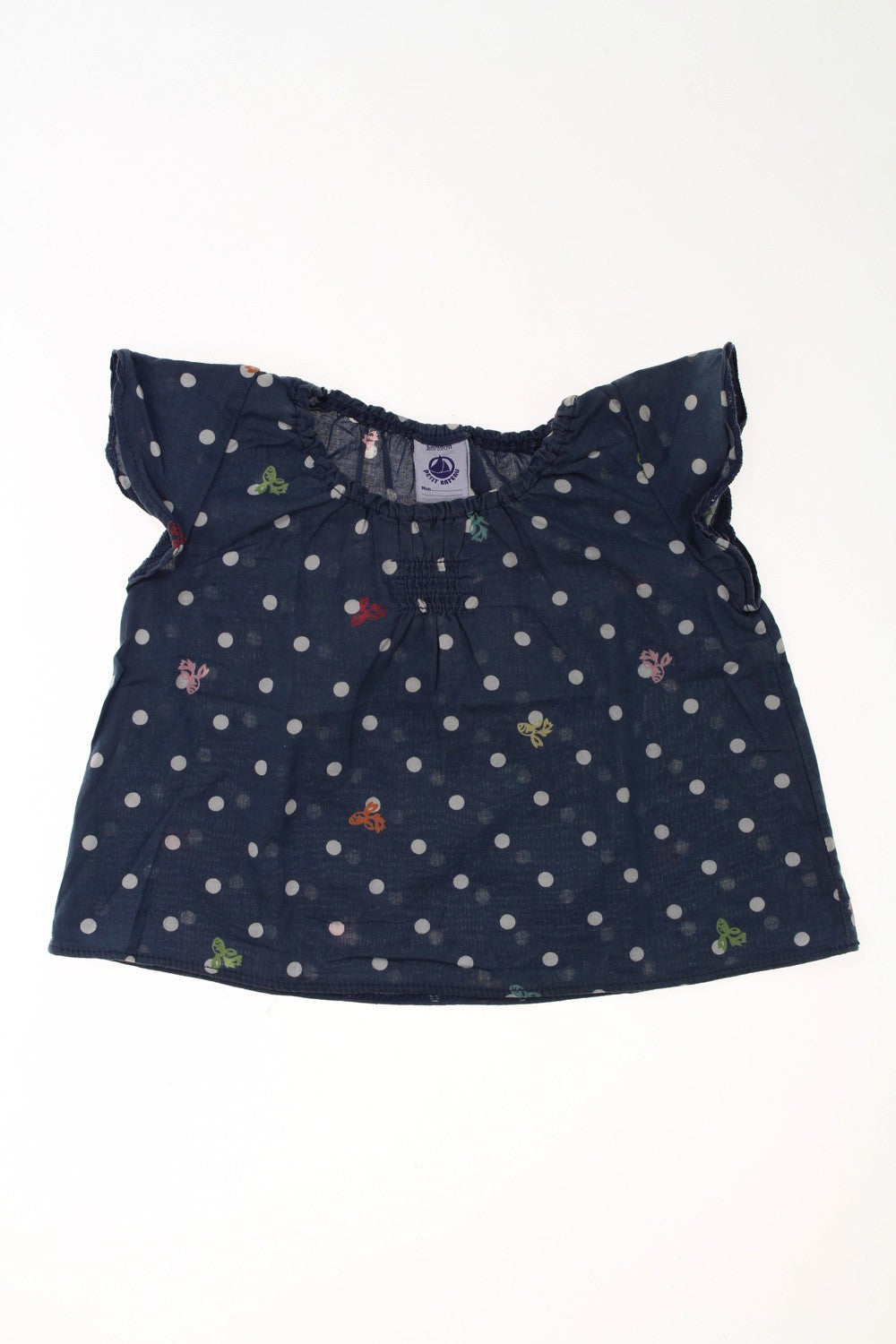 Blouse à pois