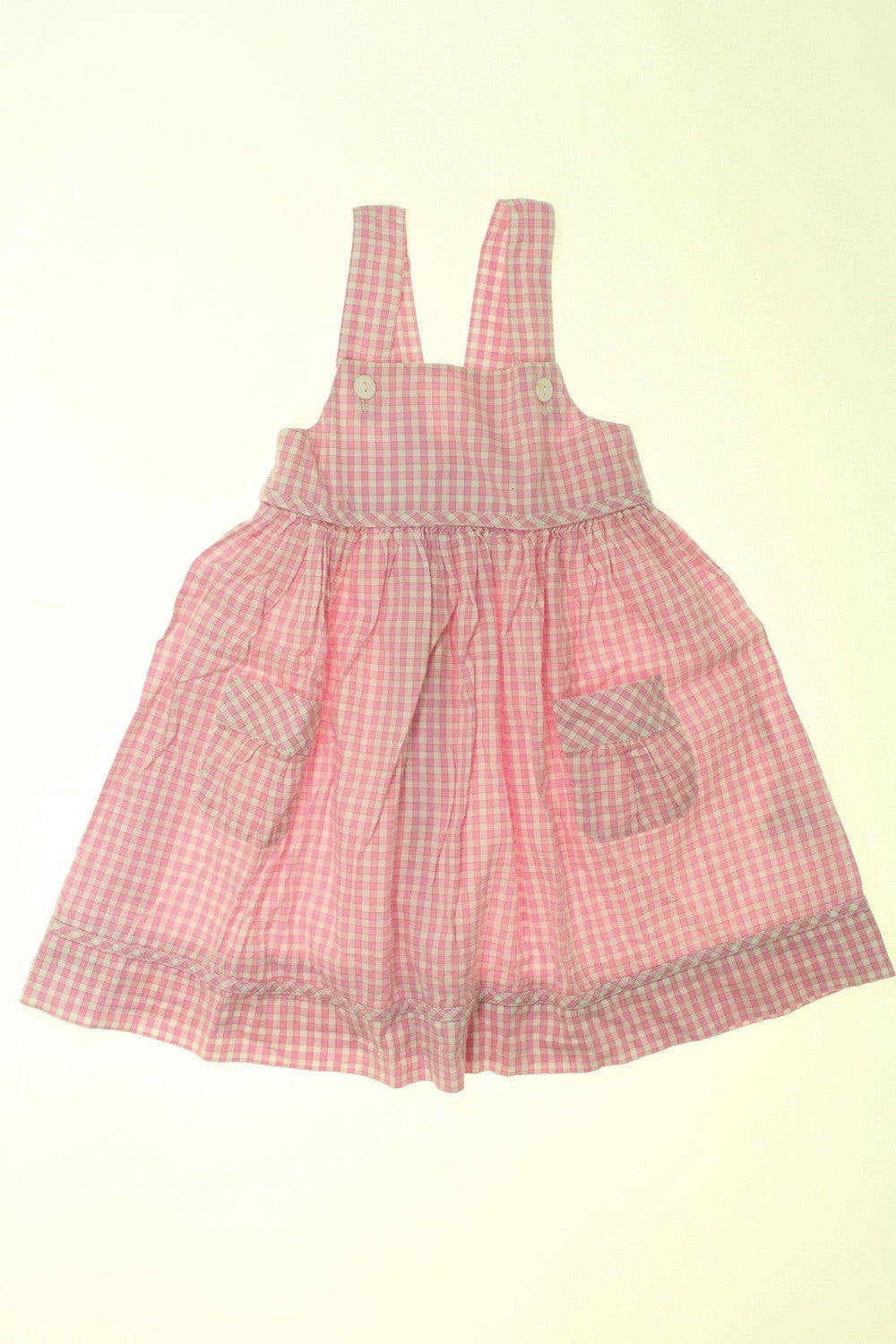 Robe à petits carreaux