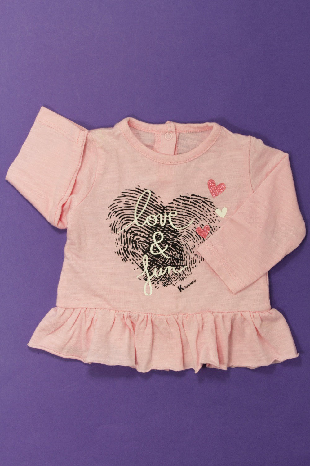 Tee-shirt manches longues &quot;Love&quot;