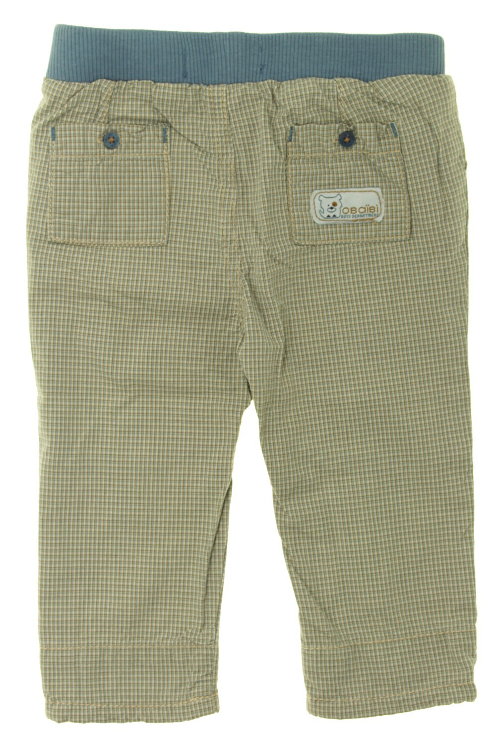 Pantalon à petits carreaux