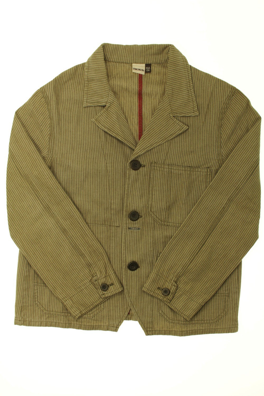 Veste à fines rayures