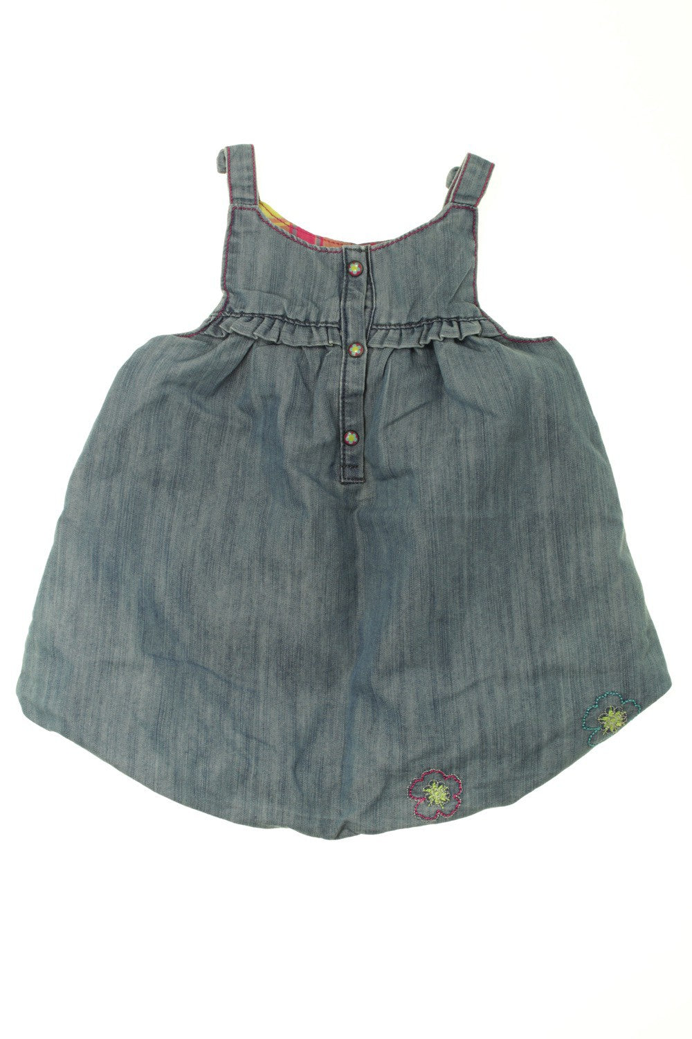 Robe boule en jean