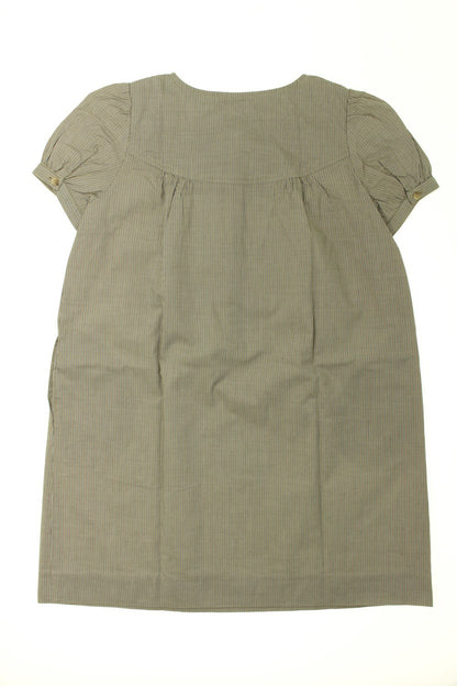 Robe à fines rayures