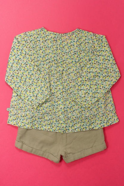 Ensemble short et blouse