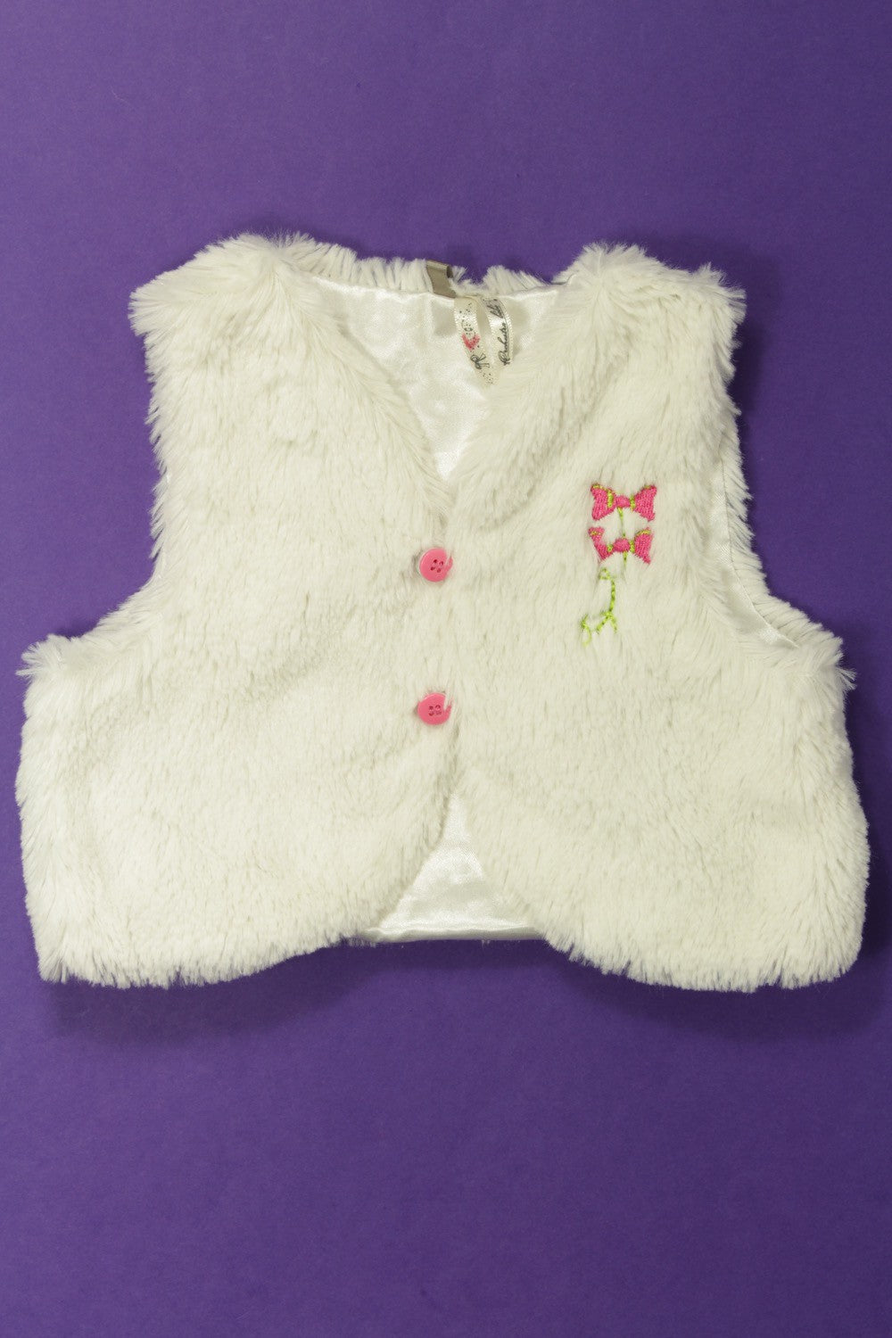 Gilet fausse fourrure