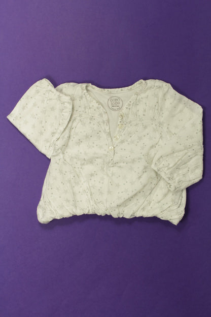 Blouse doublée étoilée