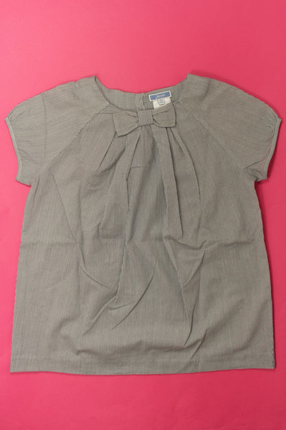 Blouse à fines rayures