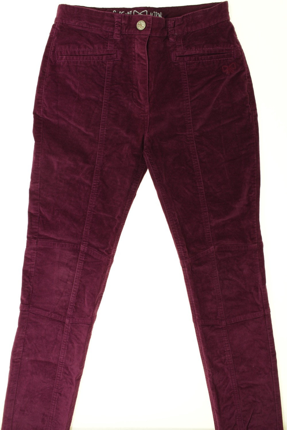 Pantalon en velours ras