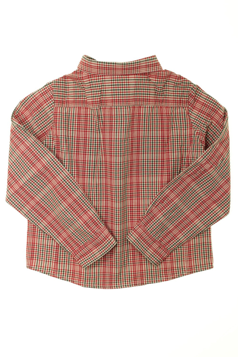 Chemise à petits carreaux