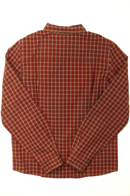 Chemise à petits carreaux