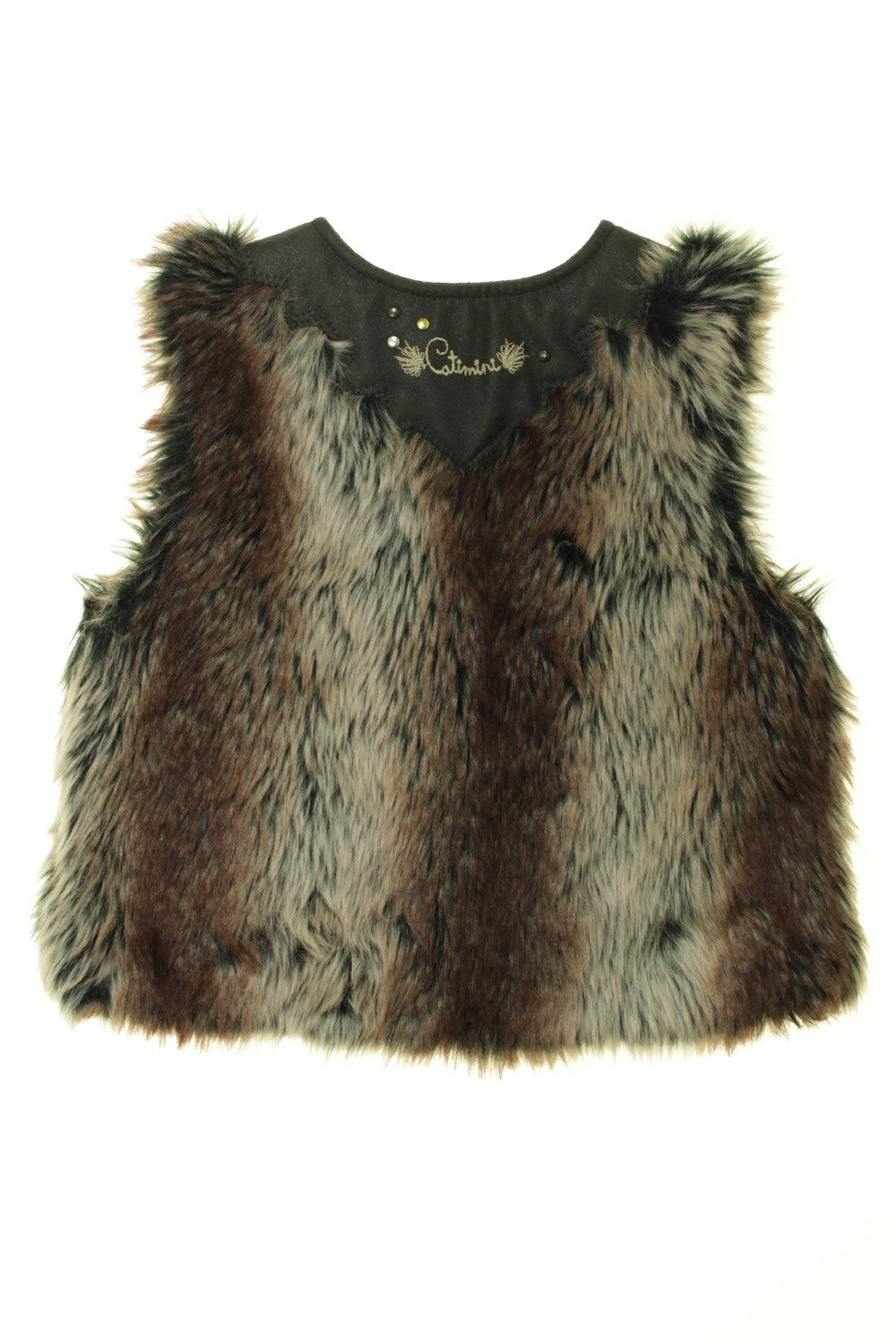 Gilet fausse fourrure