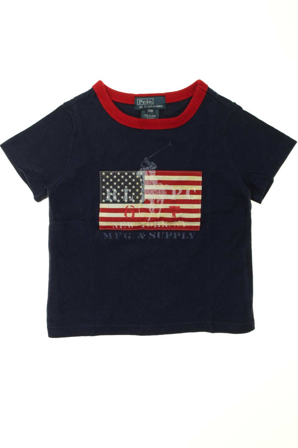 Tee-shirt manches courtes &quot;Drapeau&quot;