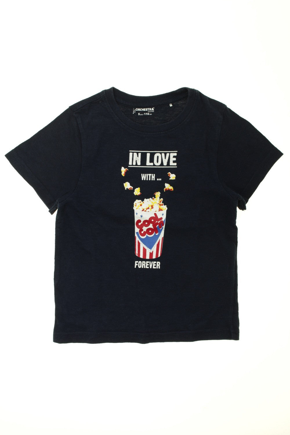 Tee-shirt manches longues &quot;Pop corn&quot;