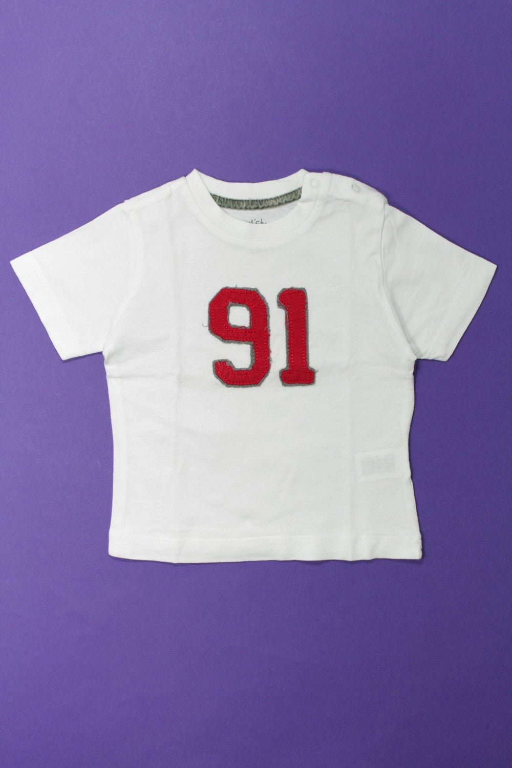 Tee-shirt manches courtes &quot;91&quot;