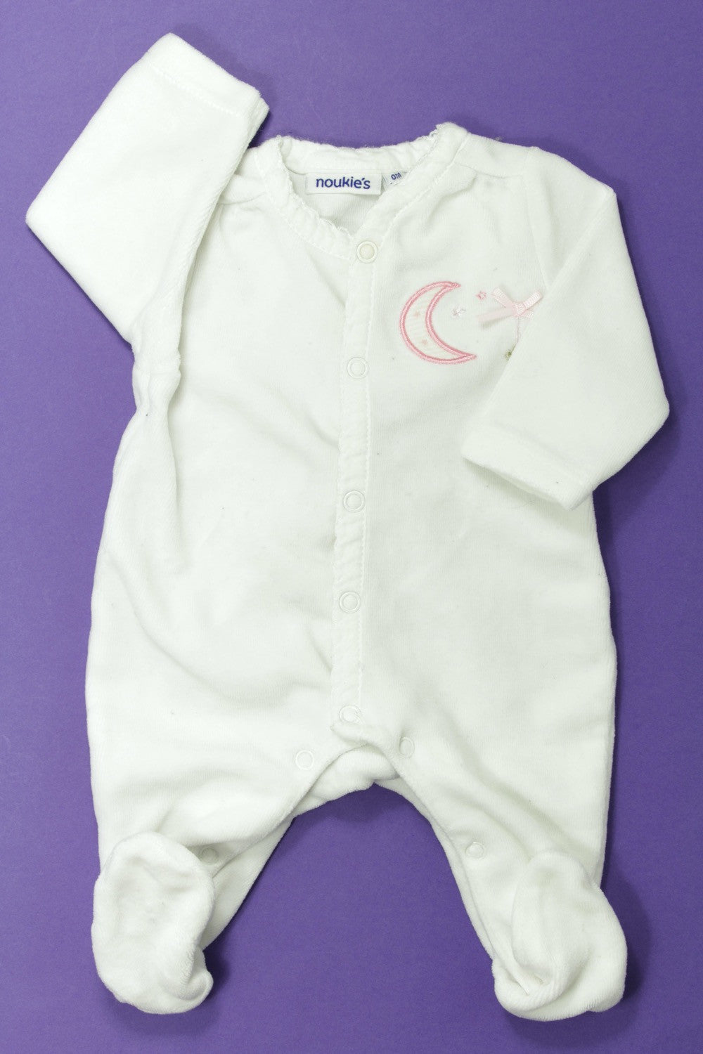 Pyjama/Dors-bien en velours "Lune"