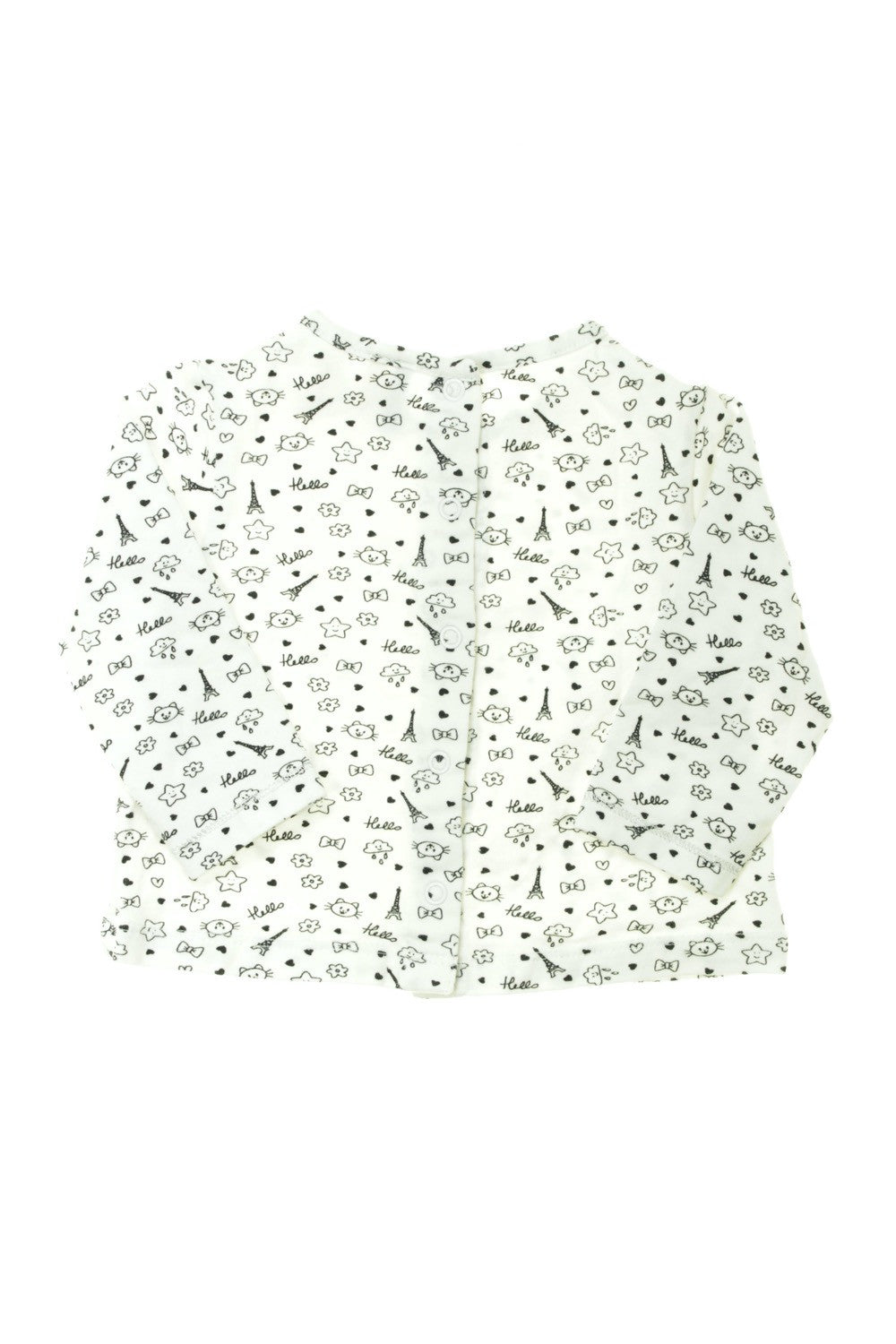 Tee-shirt manches longues "Tour Eiffel"