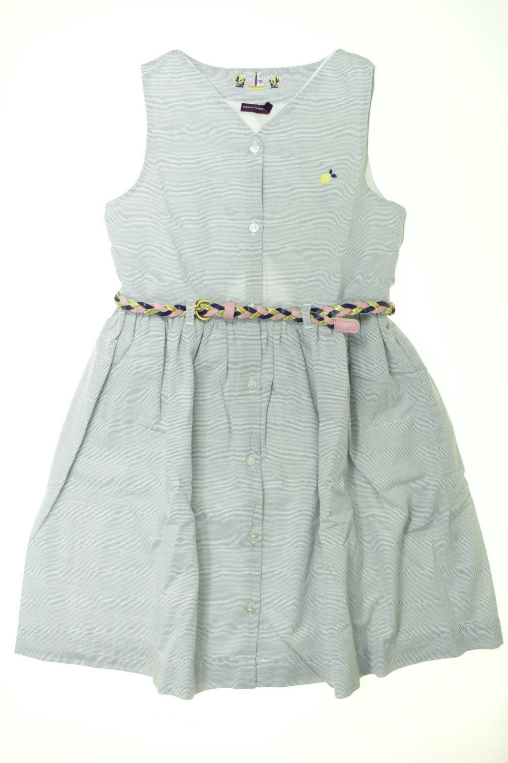 Robe à fines rayures