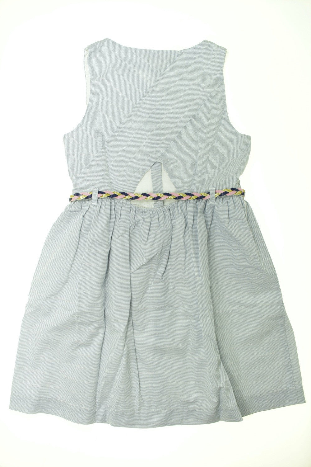 Robe à fines rayures