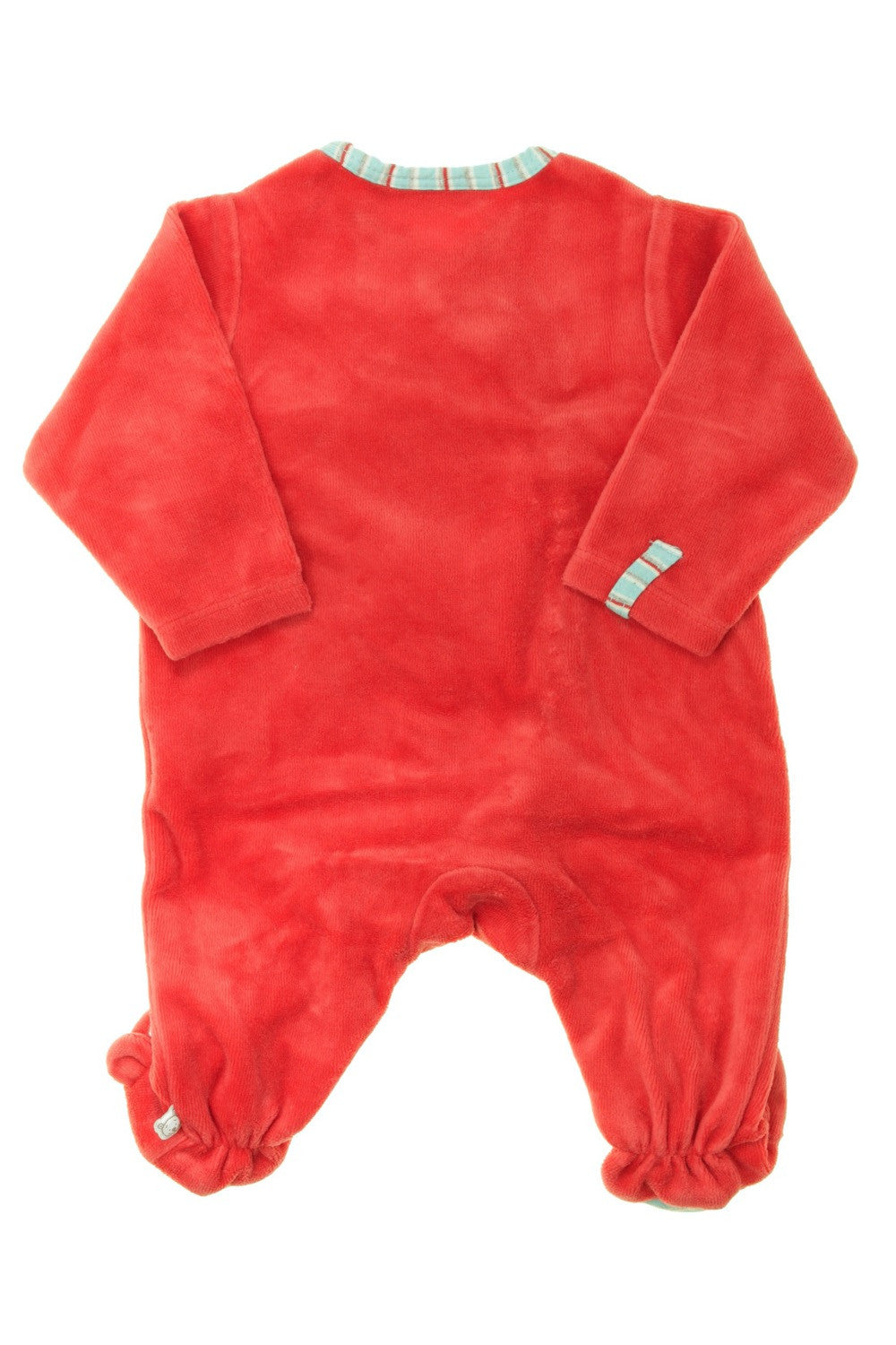 Pyjama/Dors-bien en velours "Ourson"