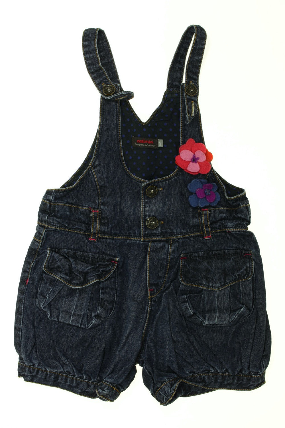 Combishort en jean