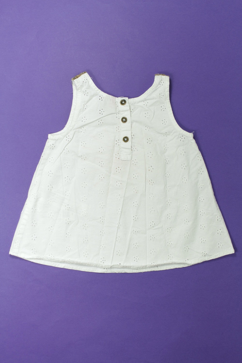 Blouse en broderie anglaise