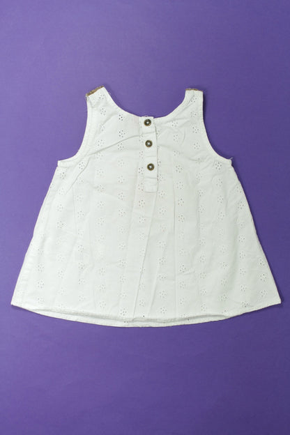 Blouse en broderie anglaise