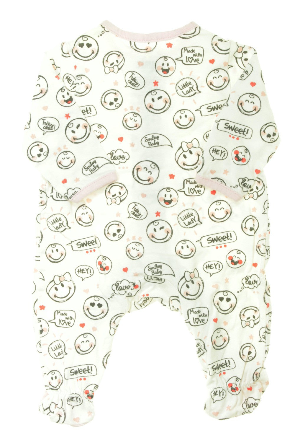 Pyjama/Dors-bien en coton &quot;Smileys&quot;