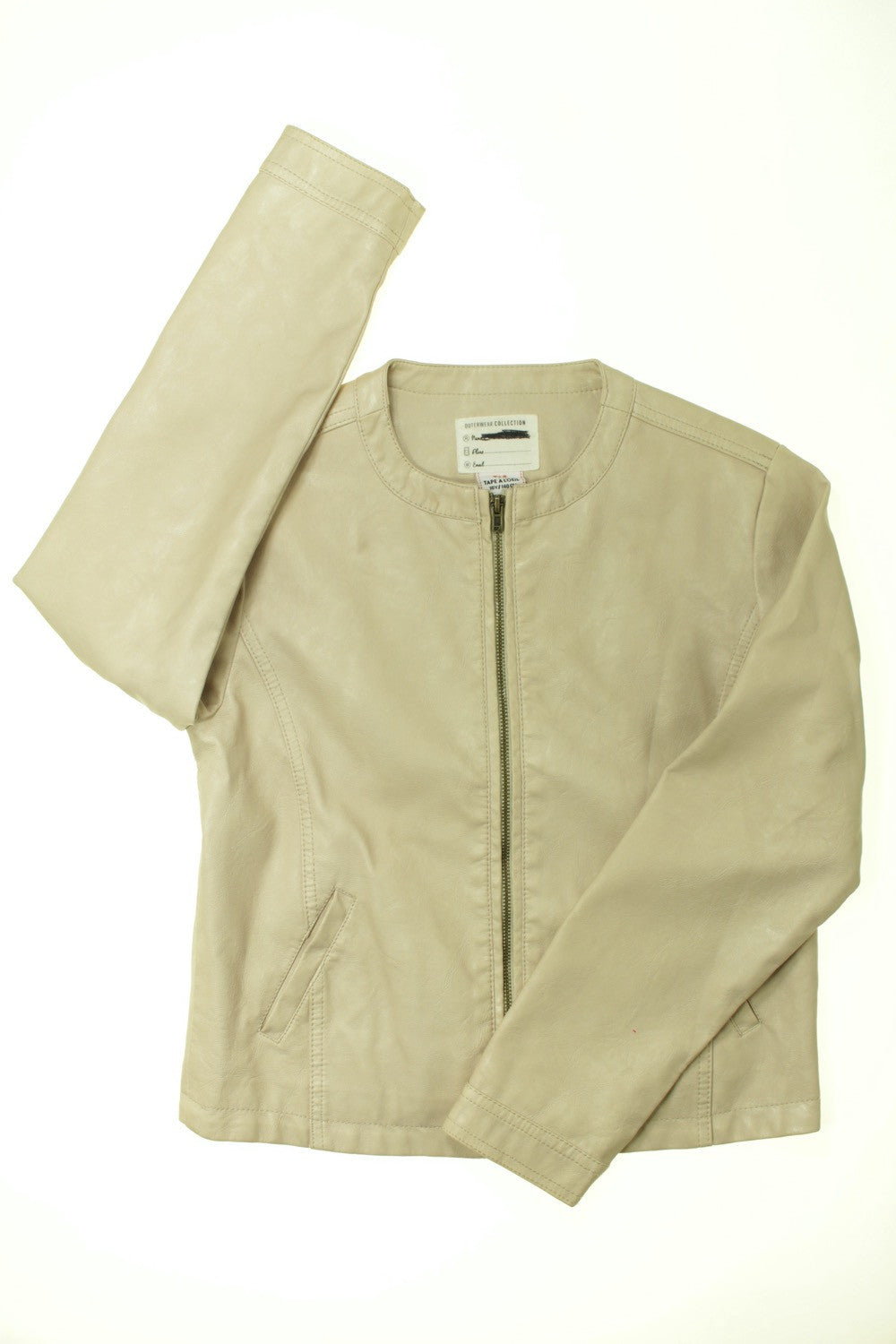 Blouson en simili-cuir