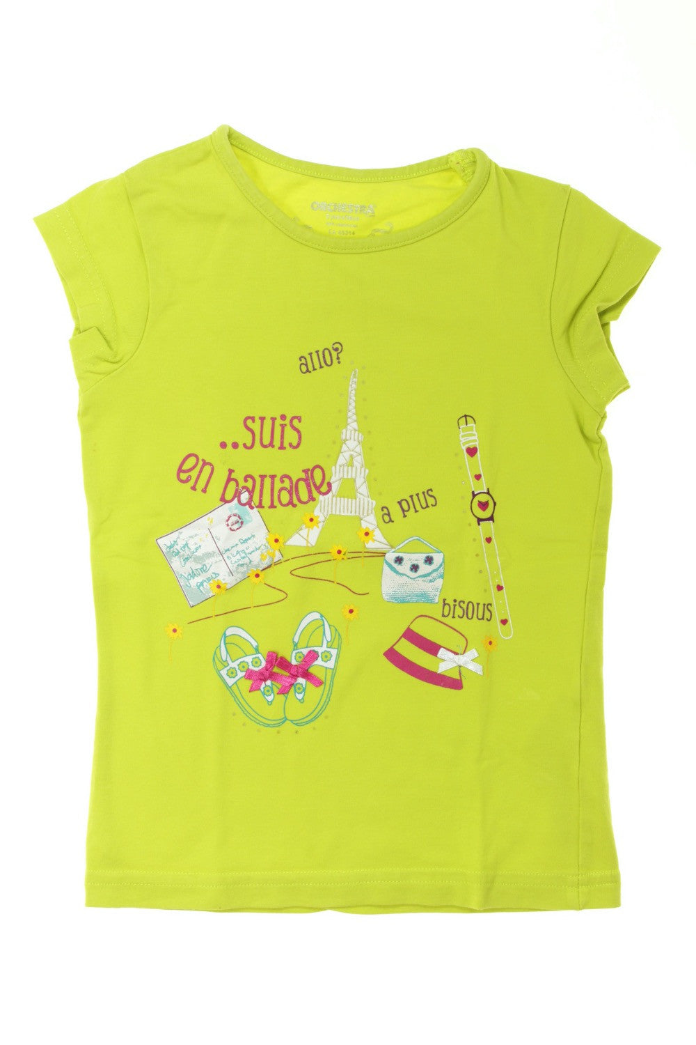 Tee-shirt manches courtes &quot;Tour Eiffel&quot;